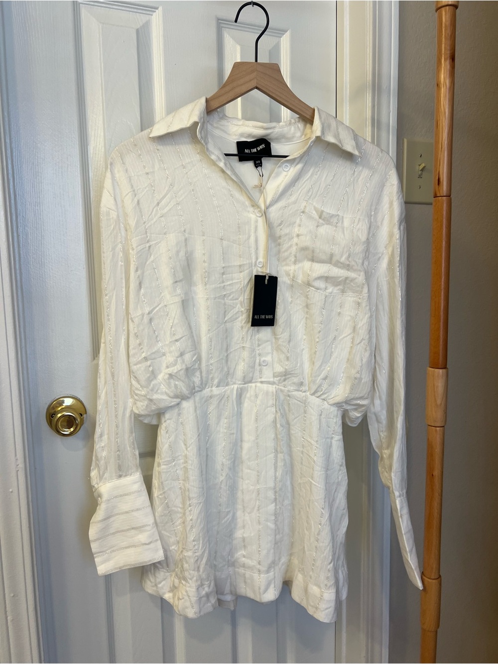 All the Ways brand new mini collared dress